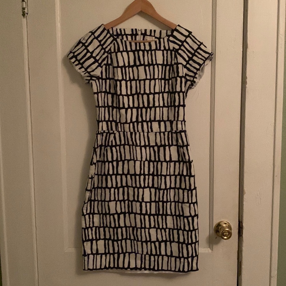 J.Crew Geometric Resume Dress